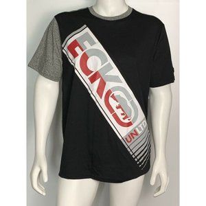 Men’s TShirt Size L Ecko Unltd  Style EO11K585 Short Sleeve Black Marled